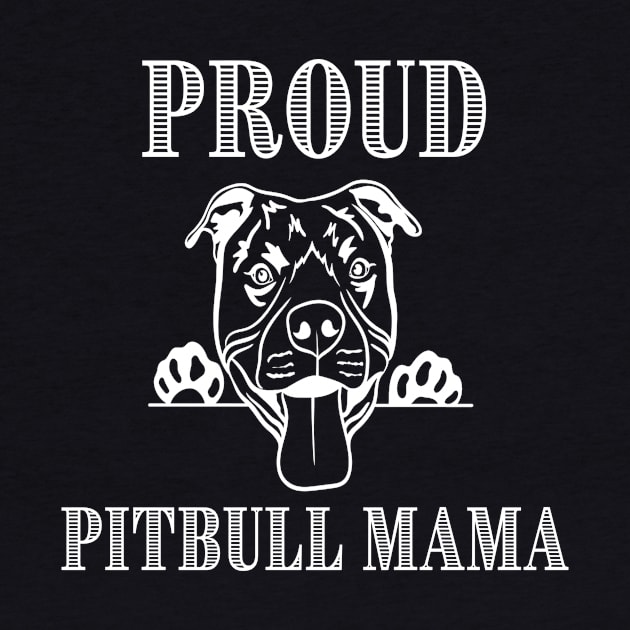 Pitbull Mama Love Pitbull by Galgalarry